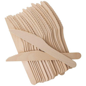 EcoLux 17cm Disposable Bamboo Cutlery: Pack of 1000