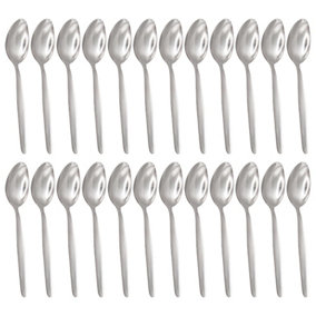Economy Stainless Steel Dessert Spoons - 19cm - Pack of 24