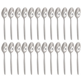 Economy Stainless Steel Teaspoons - 13.5cm - Pack of 24