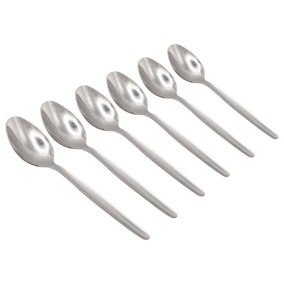 Economy Stainless Steel Teaspoons - 13.5cm - Pack of 6
