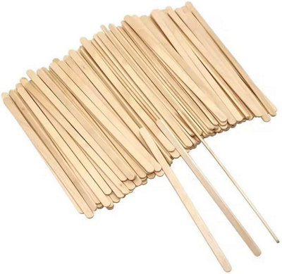 ECONX 1000Pcs Premium Wooden Coffee Stirrers 14cm Regular Stirrers Wooden Cocktail Stirrers Sticks