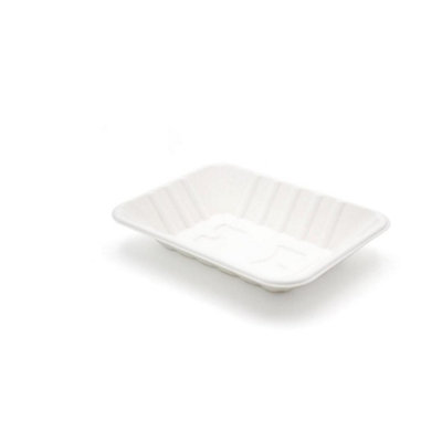 ECONX Disposable Bagasse Food Tray Open Chip Trays Takeaway Open Tray ...