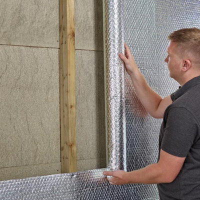 Double Bubble Foil Insulation,Radiator Foil Reflective Thermal