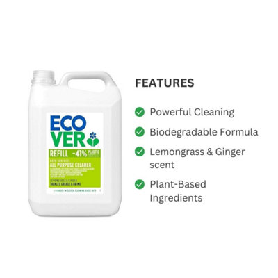 Ecover All Purpose Cleaner Lemongrass & Ginger 5 L