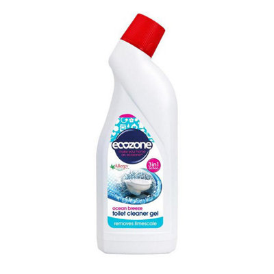 Ecozone 3 in 1 Ocean Breeze Toilet Cleaner Gel 750ml