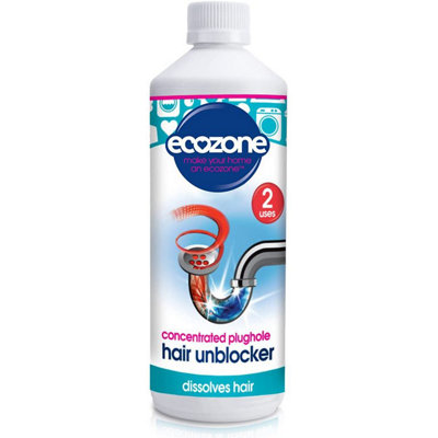 Ecozone Concentrated Plughole Hair Unblocker