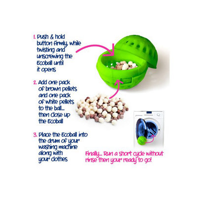Ecozone Ecoballs Sensitive Fragrance Free 250 Washes