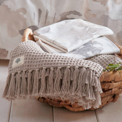 Edale 100% Cotton Duvet Cover Set With Contrast Piping