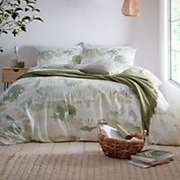 Edale 100% Cotton Duvet Cover Set With Contrast Piping