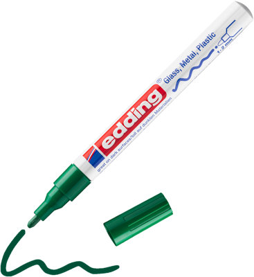 edding 751 gloss paint marker green