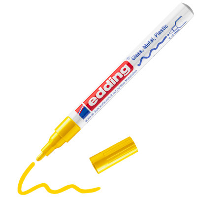 edding 751 gloss paint marker yellow