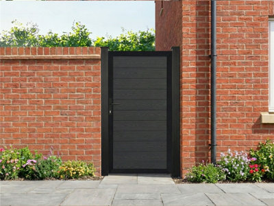 eDecks Composite Self Build DIY Garden Yard Entrance Gate Kit 1800mm x ...