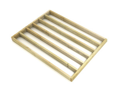 eDecks Heavy Duty Pressure Treated Timber Decking Frame Kit - with ...