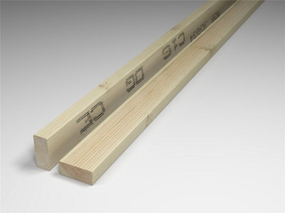 eDecks Standard Decking Frame Kit Pressure Treated Timber 1.8m x 1.8m ...