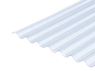 eDecks Vistalux PVC 3 ASB Heavy Duty Corrugated Roof Sheets (10ft ...