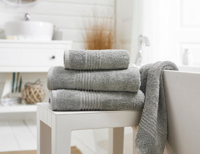 Eden 720grm Plain Dyed Egyptian Cotton Towel DIY at B&Q