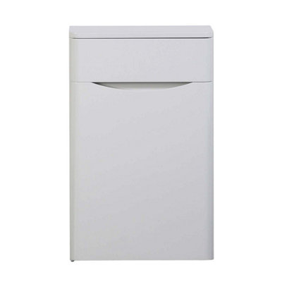 Eden Back To Wall Toilet WC Unit in White Gloss