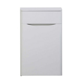 Eden Back To Wall Toilet WC Unit in White Gloss