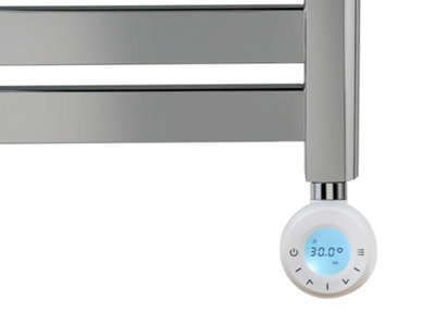 Eden Caldera 600W Electric Towel Radiator in Chrome with Smart WiFi ...