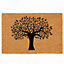 Eden Tree Of Life Printed Outdoor Coir Doormat 60 x 40cm