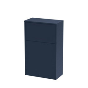 Edge/Power Floor Standing WC Toilet Unit (Pan & Cistern Not Included), 500mm - Midnight Blue - Balterley