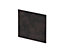 Edge/Power L Shape Square End Bath Panel, 1700mm - Textured Matt Metallic Slate - Balterley