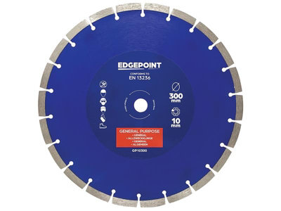 EdgePoint EDGDBGP10300 GP10300 General-Purpose Diamond Blade 300mm EDGDBGP10300