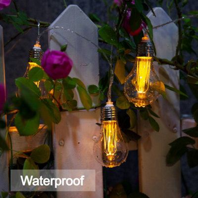 Edison Bulb Outdoor String Lights - 4