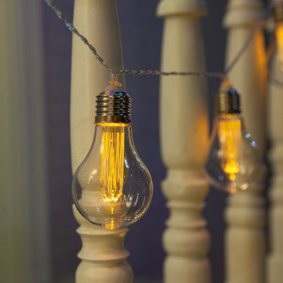 Edison Bulb Outdoor String Lights - 6