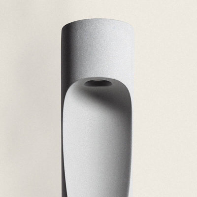 Edit Tervin 750 LED Outdoor Bollard Light Stone Grey