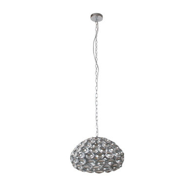 Editta Chrome Pendant Ceiling Light