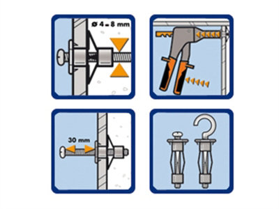 Edma 0232 Ultra Fix Metal Anchor Expansion Tool EDM0232