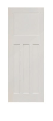 Edwardian 4 Panel White Primed Panel 1981 x 762mm