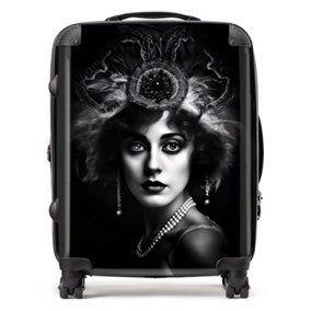 Edwardian Showgirl Splashart Suitcase - Large