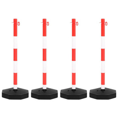 Effective Chain Post Set with 10 m Plastic Chain