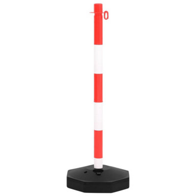 Effective Chain Post Set with 10 m Plastic Chain