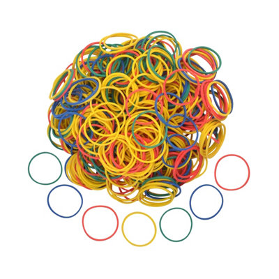 Effol Childrens/Kids Slickerbands Non-Snap Plaiting Bands Coloured ...
