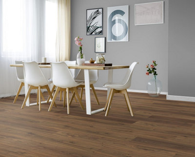 EGGER PRO Aqua+ Classic 8mm Dark Langley Walnut EPL067 Laminate Flooring 1.99m² Pack