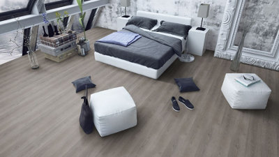 EGGER PRO Aqua+ Classic 8mm Grey Soria Oak EPL180 Laminate Flooring 1.99m² Pack - 4