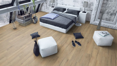 EGGER PRO Aqua+ Classic 8mm Natural Valley Oak EPL159 Laminate Flooring 1.99m² Pack - 3