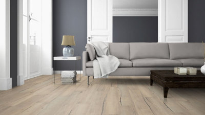 EGGER PRO Aqua+ Classic 8mm Valley Oak Smoke EPL015 Laminate Flooring 1.99m² Pack - 5