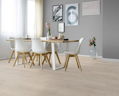 EGGER PRO Aqua+ Classic 8mm White Newbury Oak EPL045 Laminate Flooring 1.99m² Pack - 7