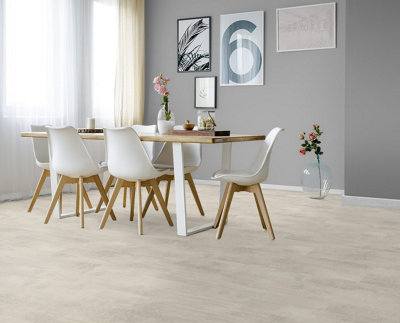 EGGER PRO Aqua+ Kingsize 8mm White Chromix EPL168 Laminate Flooring 2.53m² Pack - 4