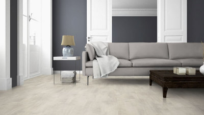 EGGER PRO Aqua+ Kingsize 8mm White Chromix EPL168 Laminate Flooring 2.53m² Pack - 5