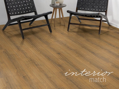 EGGER PRO Aqua+ Large 8mm Cognac Brown Sherman Oak EPL184 Laminate Flooring 2.54m² Pack - 7
