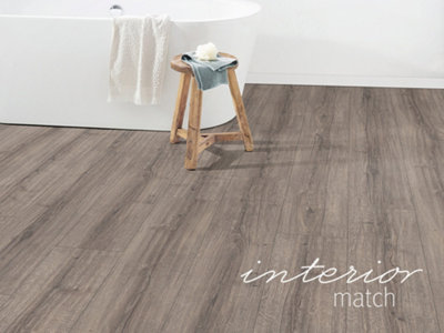EGGER PRO Aqua+ Large 8mm Grey Sherman Oak EPL185 Laminate Flooring 2.54m² Pack - 8