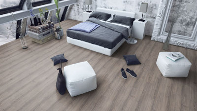 EGGER PRO Aqua+ Large 8mm Light Sherman Oak EPL183 Laminate Flooring 2.54m² Pack