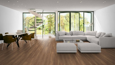 EGGER PRO Classic 7mm Mansonia Walnut EPL109 Laminate Flooring 2.49m² Pack - 5