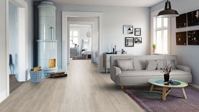 EGGER PRO Classic 7mm White Corton Oak EPL051 Laminate Flooring 2.49m² Pack - 3