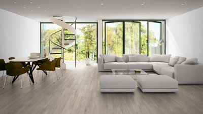 EGGER PRO Classic 7mm White Corton Oak EPL051 Laminate Flooring 2.49m² Pack - 4
